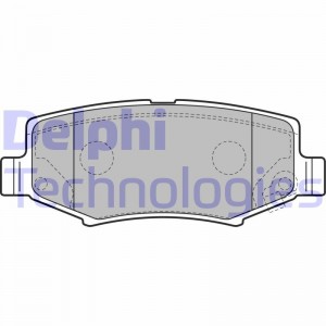LP2172 колодки дисковые з.\ Jeep Cherokee/Wrangler 3.7-4.0i/2.8CRD 07> LP2172 DELPHI