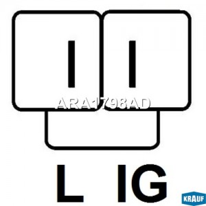 Регулятор генератора ARA1798AD ARA1798AD KRAUF