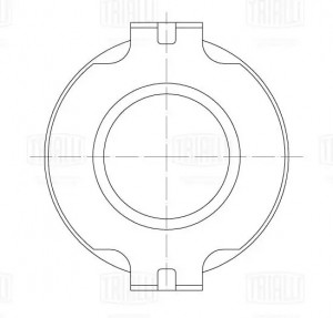 Муфта выкл. сцеп. Honda Accord VIII (08-) 2.4i/CR-V III (06-) 2.2i/2.4i (6MT) (м CT 2303 TRIALLI