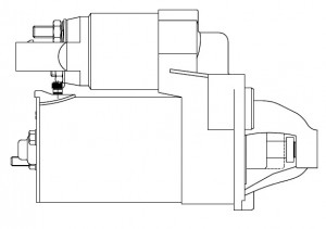 Стартер для а/м VAG Passat B5 (00-)/A4 (01-) 1.8T/A4 (04-) 2.0i/2.0TFSI 1,1кВт ( LST 1855 START VOLT
