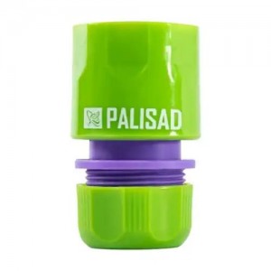 Соединитель для шланга 1/2" быстросъемный, пластиковый PALISAD 66140 PALISAD