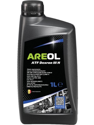AREOL ATF DIII H (1L) масло трансм.для АКПП и ГУР! красн Dexron IID/IIE/IIIF/III AR079 AREOL