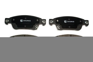 Тормозные колодки передние Low Metallic C11CR0037 C11CR0037 CWORKS