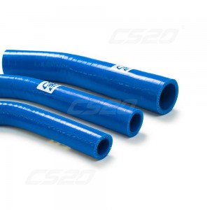 Патрубок ВАЗ-2105-2107 радиатора (алюминиевый) силикон полный комплект 7шт. Prof 10839 CS20