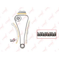 рем.к-кт цепи ГРМ! с звездочакми\ Honda Accord/Civic/CR-V/Stream/Integra 2.0 01> TK0201 LYNXAUTO