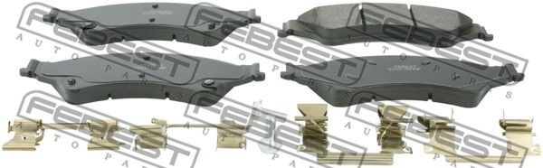 Колодки передниеMAZDA BT-50 2011- 2101-RNGF 2101-RNGF FEBEST