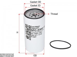 Фильтр сепаратора IVECO TRAKKERM SCANIA P SFC530210 SFC530210 SAKURA