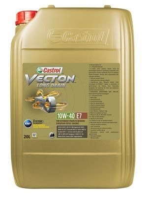 Масло моторное CASTROL VECTON Long Drain E4/E7 10W40 синт.20л 15B351 CASTROL