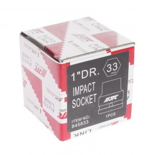 Головка торцевая 1" 33мм ударная L=62мм JTC JTC-845833 JTC TOOLS