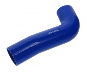 Патрубок радиатора верхний КАМАЗ 6520 силикон L125, d58 MEGAPOWER 13016143 MEGA POWER