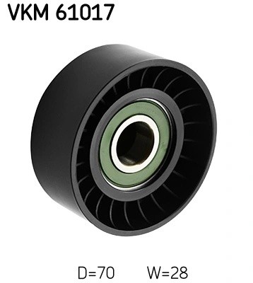 ролик обводной!\ Toyota Avensis 2.0/2.2D 05>/Corolla 2.2D 05> VKM61017 SKF