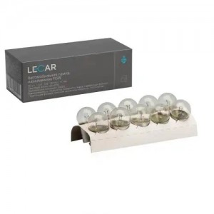 Лампа галогенная R5W 12V 5W (BA15s) (упак. 10 шт) LECAR000151301 LECAR