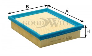 Фильтр воздушный AG246 AG 246 GOODWILL