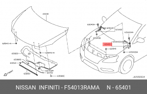 ПЕТЛЯ КАПОТА F5401-3RAMA F5401-3RAMA NISSAN