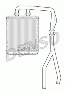 Радиатор печки DAILY 2006 3802174 42564014 DENSO DRR12010 DRR12010 DENSO