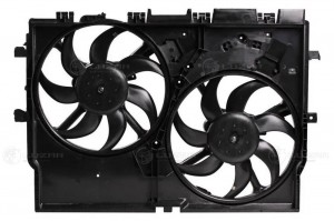 Э/вентиляторы охл. с кожухом (2 вент.) для а/м Fiat Ducato (06-)  LFK1680 LFK1680 LUZAR