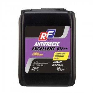 17365N RUSEFF Антифриз ANTIFREEZE EXCELLENT G12++ (10кг) 17365N RUSEFF