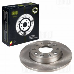 Диск торм. Audi A4 (00-)/(04-) зад. d=255 (DF 180133)  2шт DF 180133 TRIALLI