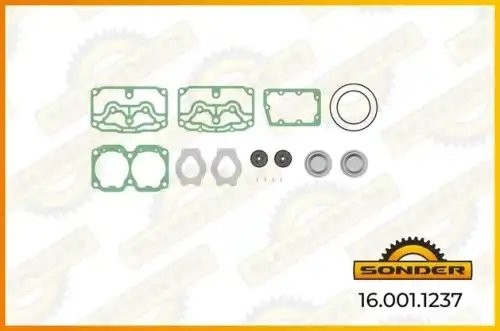 РМК компрессора Volvo прокладки+клапана 160011237 SONDER