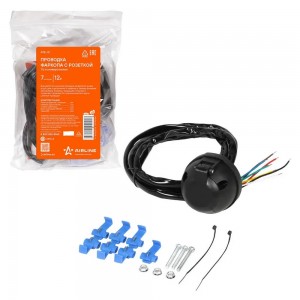 Проводка фаркопа с розеткой 7 контактов 1,5м универсальная  ATE-10 ATE-10 AIRLINE