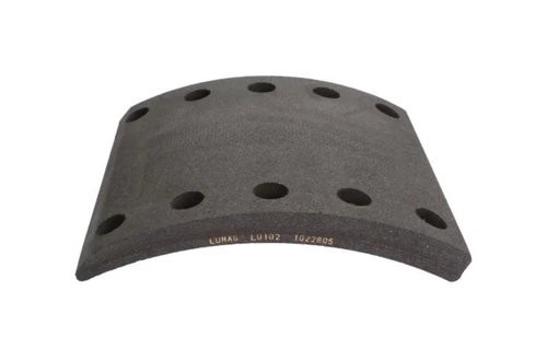 накладки торм.БЕЗ ЗАКЛЕПК.1-рем\BPW,DAF 190941010210 LUMAG
