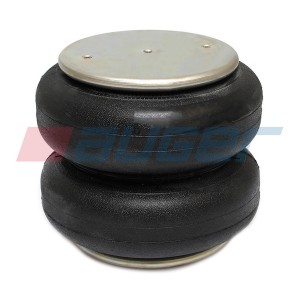 пневмоподушка в сборе !2отв.M10 1отв-шт.M12 Н:2отв. М10 \ROR AU343022P06 AUGER