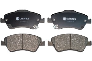 Тормозные колодки передние Low Metallic C11CR0220 C11CR0220 CWORKS