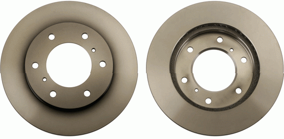 Диск тормозной передний MITSUBISHI PAJERO III-IV DF4870 DF4870 TRW