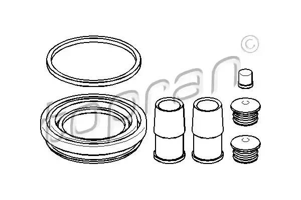 Ремкомплект суппорта BMW 3 (E30,E36,E46) переднего HANS PRIES 108 346 HANS PRIES