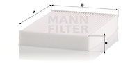 NISSAN X-TRAIL (T32) (2014>) CU 25 012 MANN FILTER