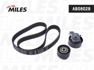 Комплект ремня ГРМ PEUGEOT 306/PARTNER/CITROEN C2/C3 1.6 AB08028 AB08028 MILES
