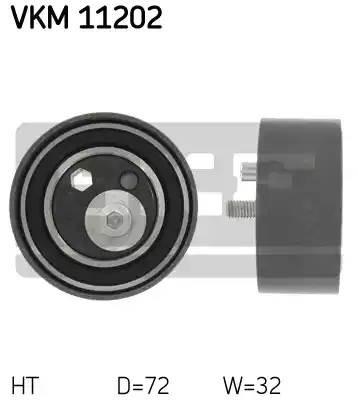 Ролик натяжителя ремня ГРМ [72x32,5] VKM 11202 SKF