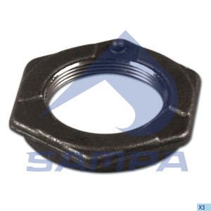 Гайка SAF ступицы M56х2мм (SW85) SAMPA 075065 SAMPA