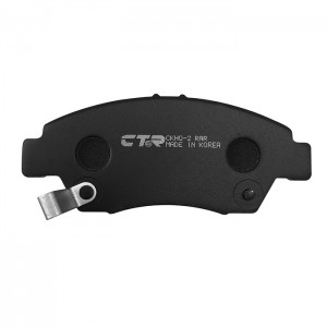 Колодки тормозные HONDA Civic 1991 ~ 2001 / CRX 1992 ~ 1998 / Integra 2001 ~ 200 GK0319 CTR