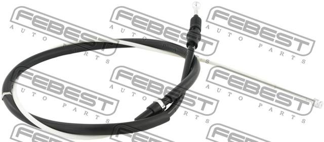 Трос ручника VW JETTA 11-18 23100-JETVIR 23100-JETVIR FEBEST