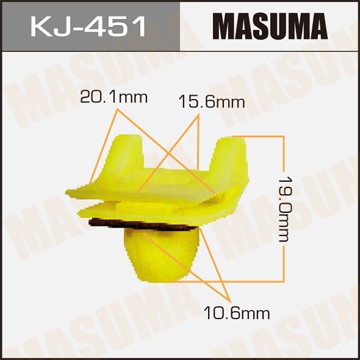 Пистон обивки универсальный KJ-451 MASUMA KJ451 MASUMA