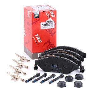 Колодки передние FIAT DUCATO, CITROEN JUMPER, PEUGEOT BOXER (250) GDB1681 GDB1681 TRW