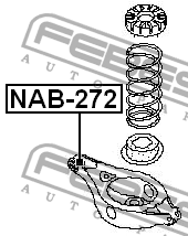Сайлентблок NAB-272 NAB-272 FEBEST