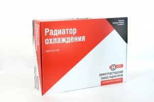 Радиатор охлаждения ВАЗ 2104, 2105, 2107 (карбюратор) 21070-1301012-11 DAAZ