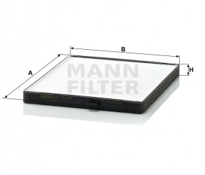 Фильтр салонный CU2330 CU2330 MANN FILTER