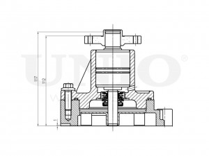 Помпа водяная WAP-10091 UNIO