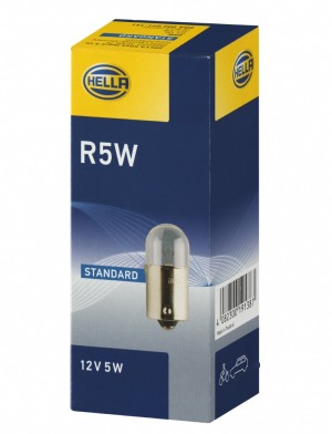 лампа R5W-12V5WBA15s (стандарт) 8GA 002 071-121 HELLA