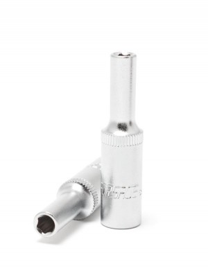 головка! глубокая 1/4', 7мм (6гр.)\ F5255007 FORSAGE TOOLS