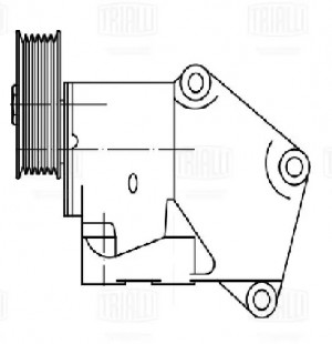 Ролик привод. ремня Ford Focus I (98-) 1.4i/1.6i Zetec-S (с натяж. мех.) (CM 550 CM5501 TRIALLI