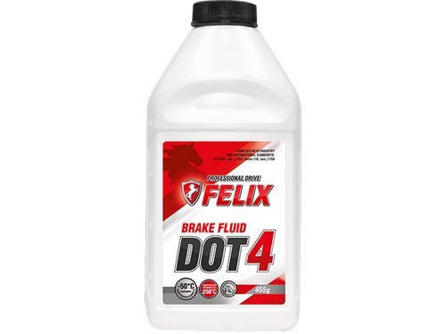 жидкость тормозная! 0.455L DOT 4 'Тосол Синтез'\ 430130005 FELIX