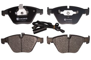 Тормозные колодки передние Low Metallic C11CR0133 C11CR0133 CWORKS