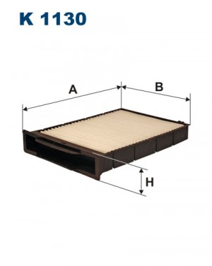 Фильтр воздушный салона RENAULT Megane 2 (02-) FILTRON K1130 FILTRON