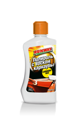 Полироль кузова с воском карнаубы 250мл RUNWAY RW2501 RUNWAY