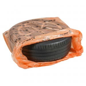 Мешки для колес R12-19, комплект 100 шт, размер 105x105, оранж. AO-PWC-15-05 AO-PWC-15-05 AIRLINE