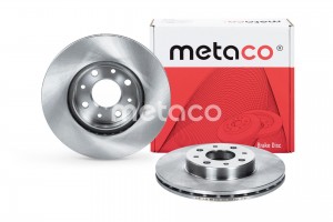 Диск тормозной передний вентилируемый 3050170 METACO